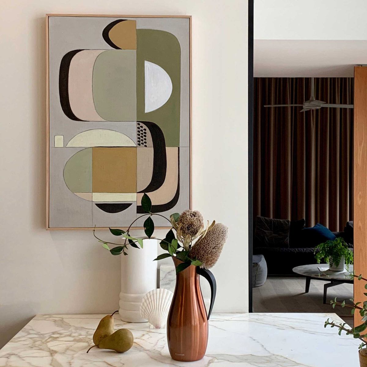 Terra Arch - Abstract Wall Art Print