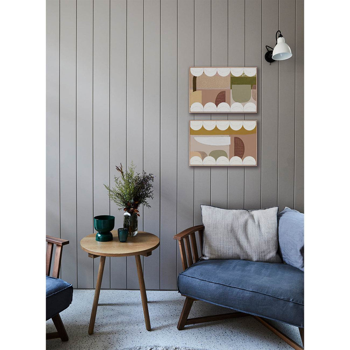 Khaki Scallop - Giclee print
