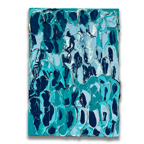 Marbled Impasto – original impasto painting by Tory Burke | Studio Elwood