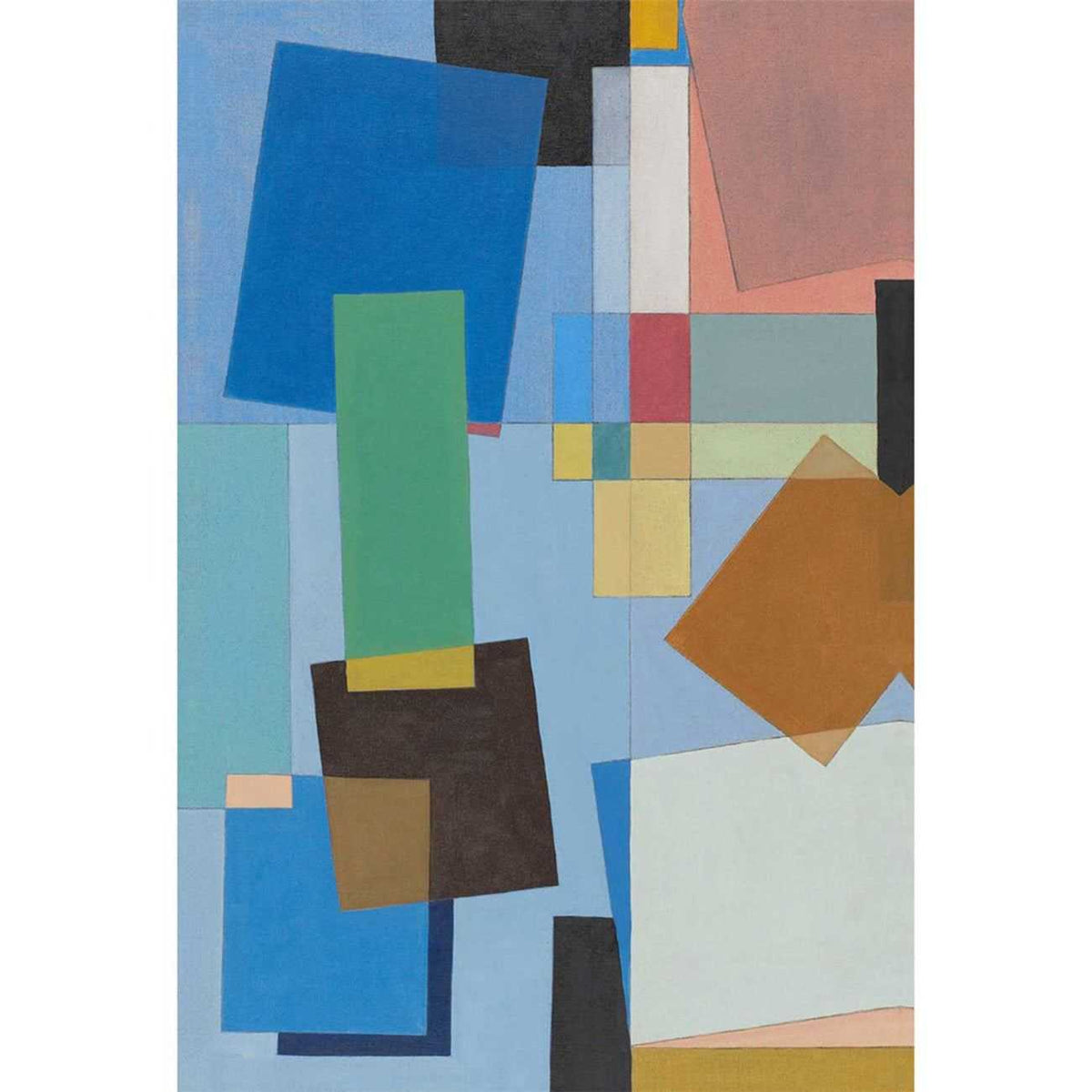 Colour Play Blue original artwork