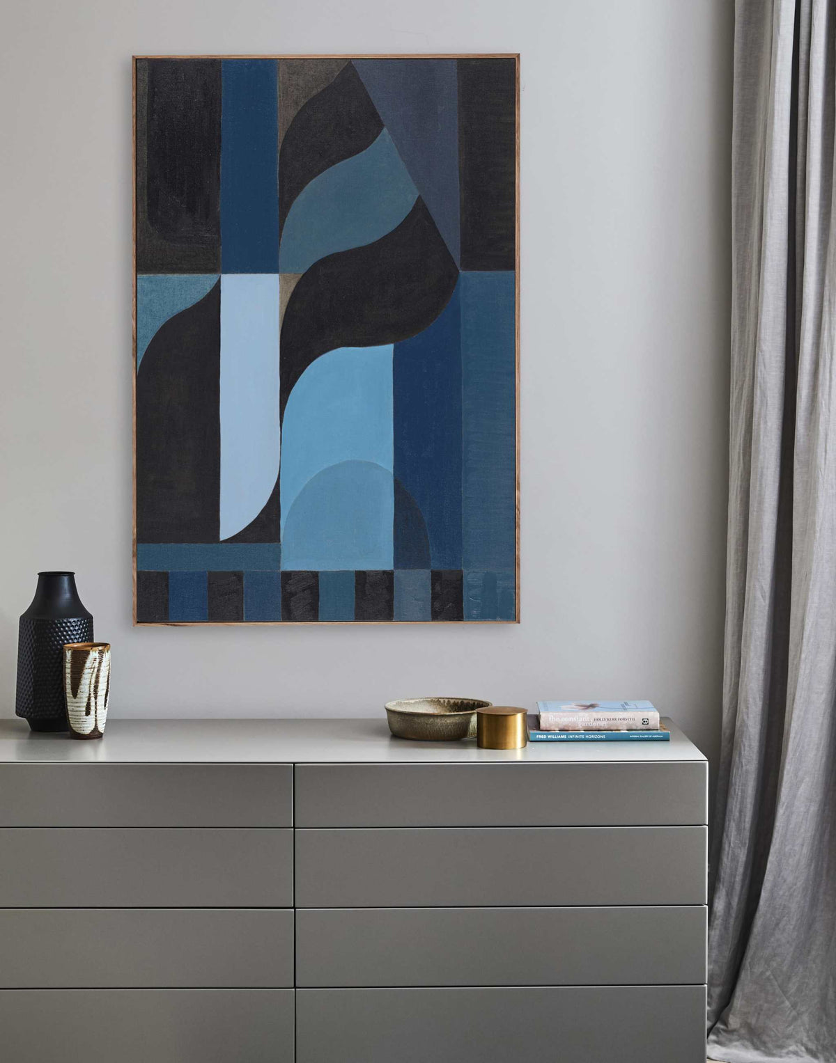 Lividus Arch - Giclee print in a bedroom setting