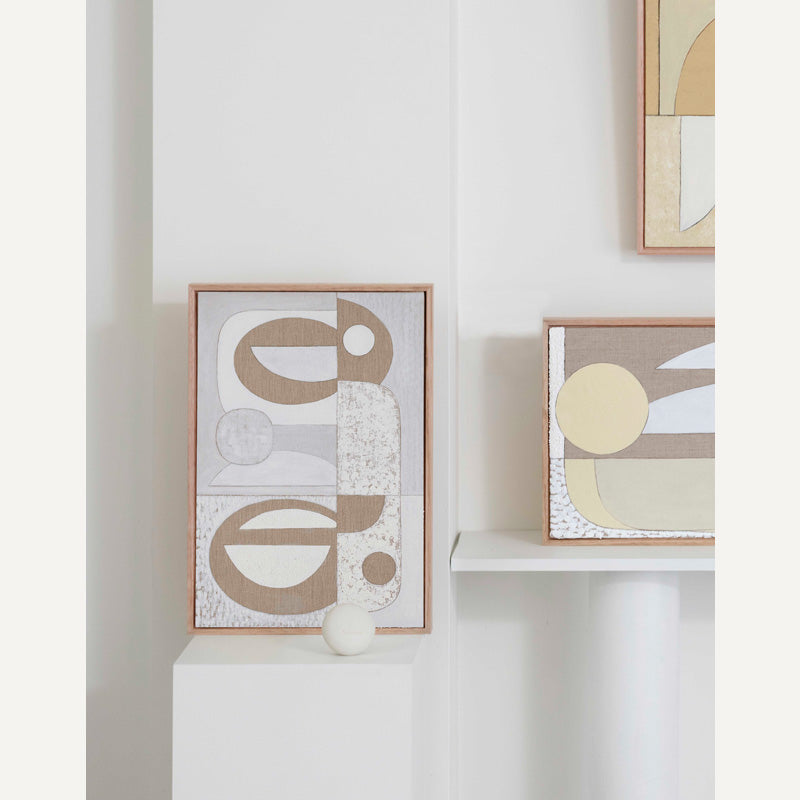 Alabaster - Abstract Wall Art Print