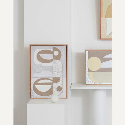 Alabaster - Abstract Wall Art Print
