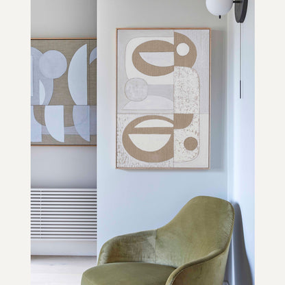 Alabaster - Abstract Wall Art Print