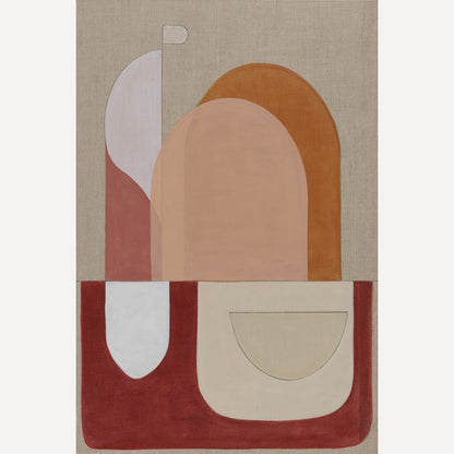 Crimson Red Arch – limited edition giclée print by Tory Burke | Studio Elwood