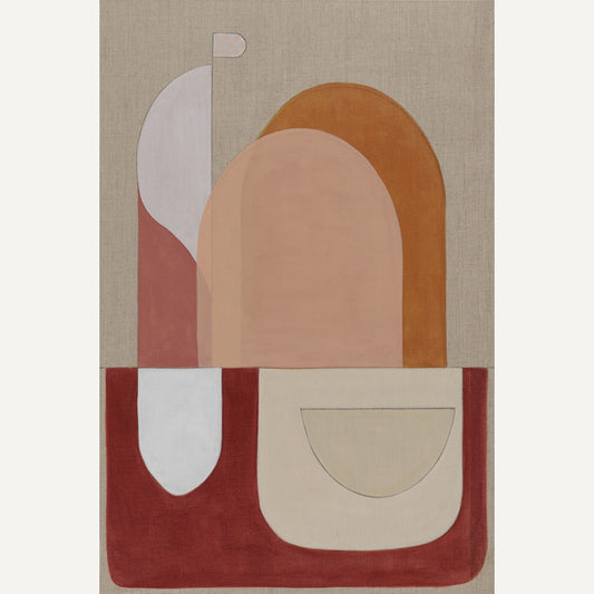 Crimson Red Arch – limited edition giclée print by Tory Burke | Studio Elwood