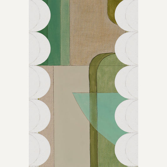 Green Scallop – limited edition giclée print by Tory Burke | Studio Elwood