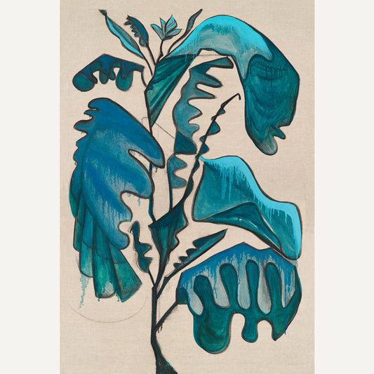 House Plant - Abstract Wall Art Print
