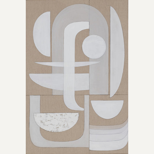 Ivory - Abstract Wall Art  Print