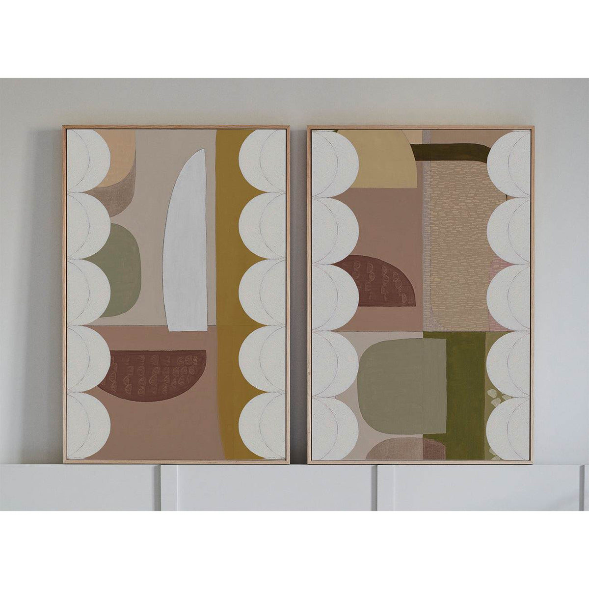 Khaki Scallop - Giclee print