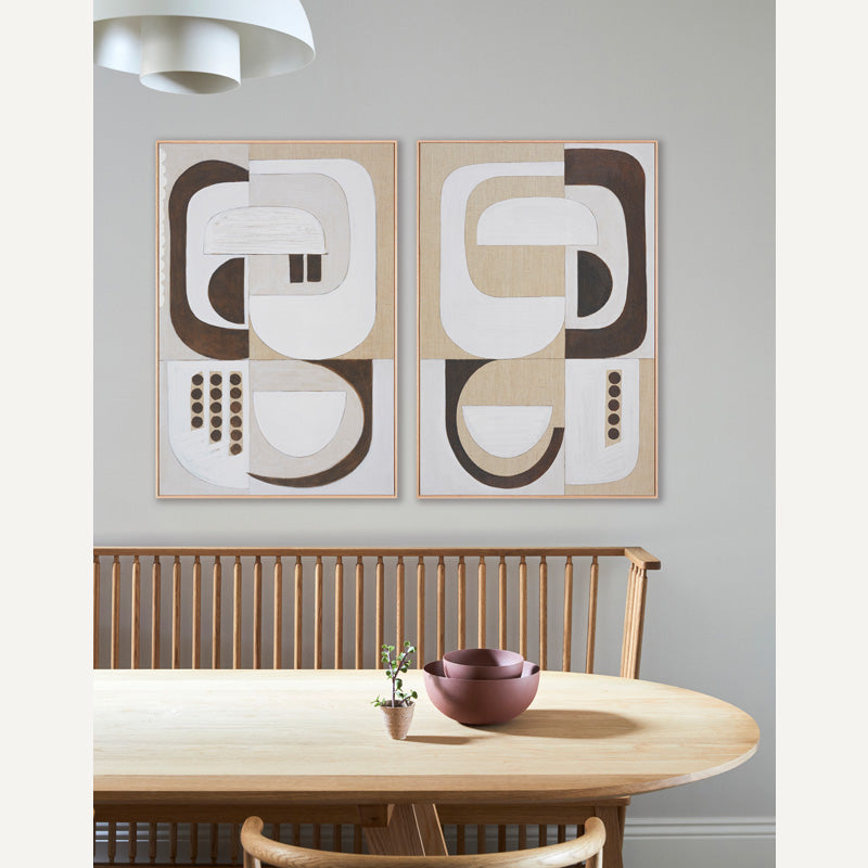 Saxum Arch Diptych - Abstract Wall Art Print