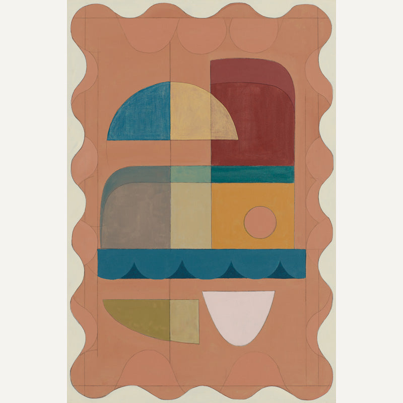 Terracotta Blush 1 – limited edition giclée print by Tory Burke | Studio Elwood