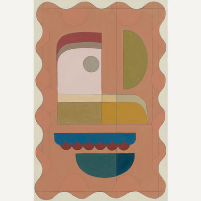 Terracotta Blush 2 – limited edition giclée print by Tory Burke | Studio Elwood