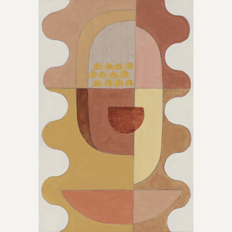 Wavy Blush – limited edition giclée print by Tory Burke | Studio Elwood