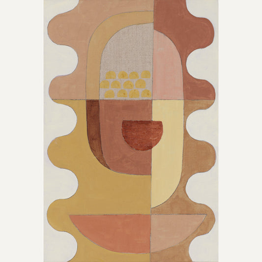 Wavy Blush – limited edition giclée print by Tory Burke | Studio Elwood