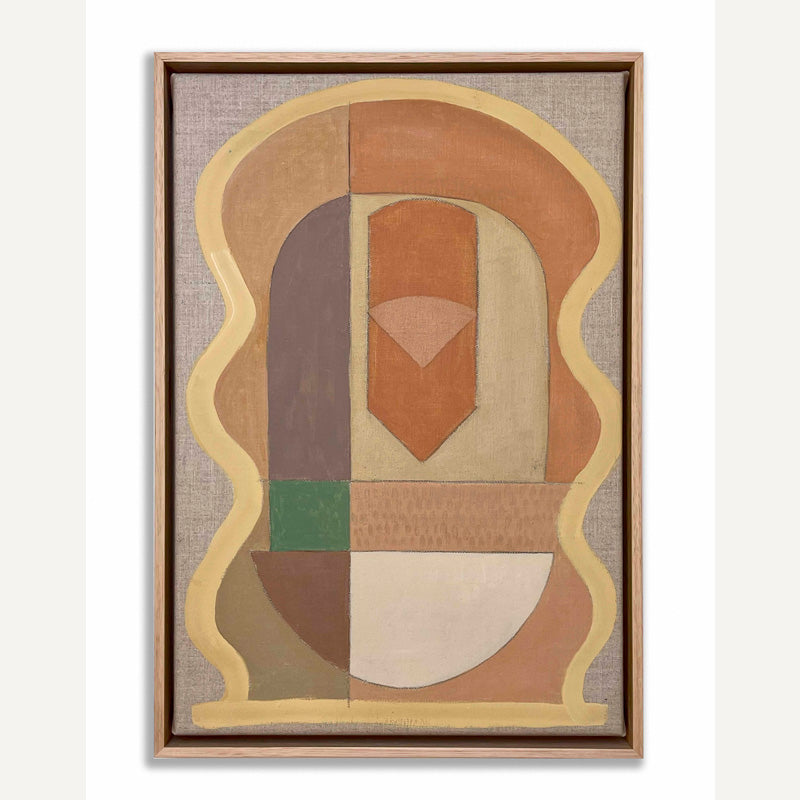 Wavy Peach – limited edition giclée print by Tory Burke | Studio Elwood