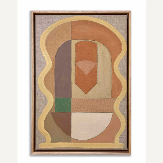 Wavy Peach – limited edition giclée print by Tory Burke | Studio Elwood