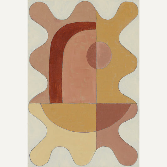 Wiggle Blush – limited edition giclée print by Tory Burke | Studio Elwood
