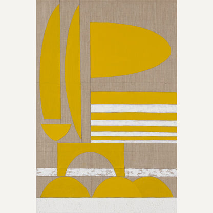 Yellow Stucco – limited edition giclée print by Tory Burke | Studio Elwood